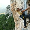 Trop bon la chique 7c+ (8a) OS Orpierre