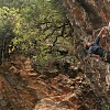 Artur w sektorze Boulder de Jon fot.O.Taistra